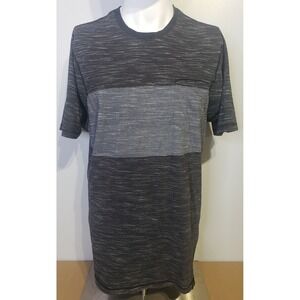 Under Armour Heatgear Mens Size Large Short Sleeve Pocket Shirt Fitted‎ Gray